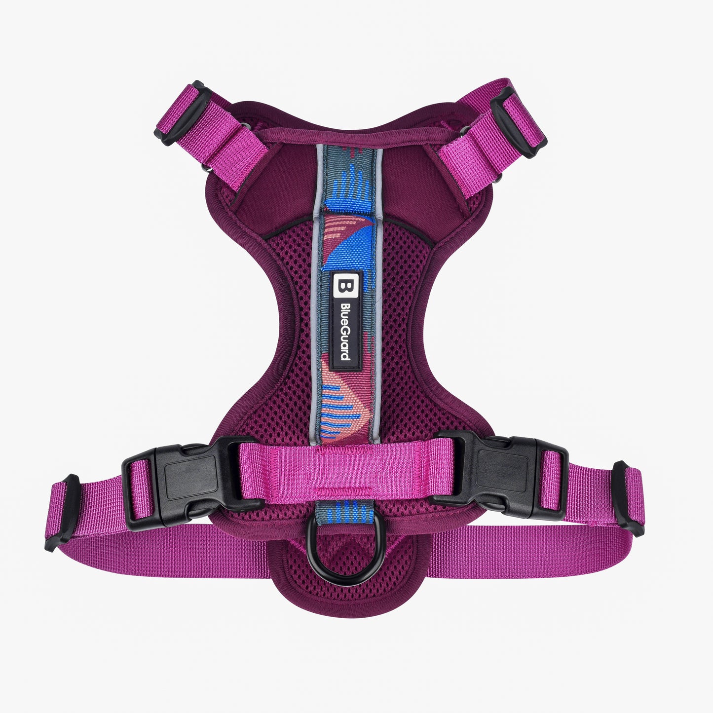 Explorer harness - padded, berry