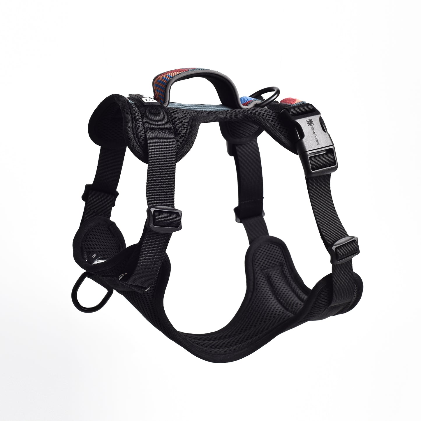 Adventure 2-in-1 safety harness - padded, black