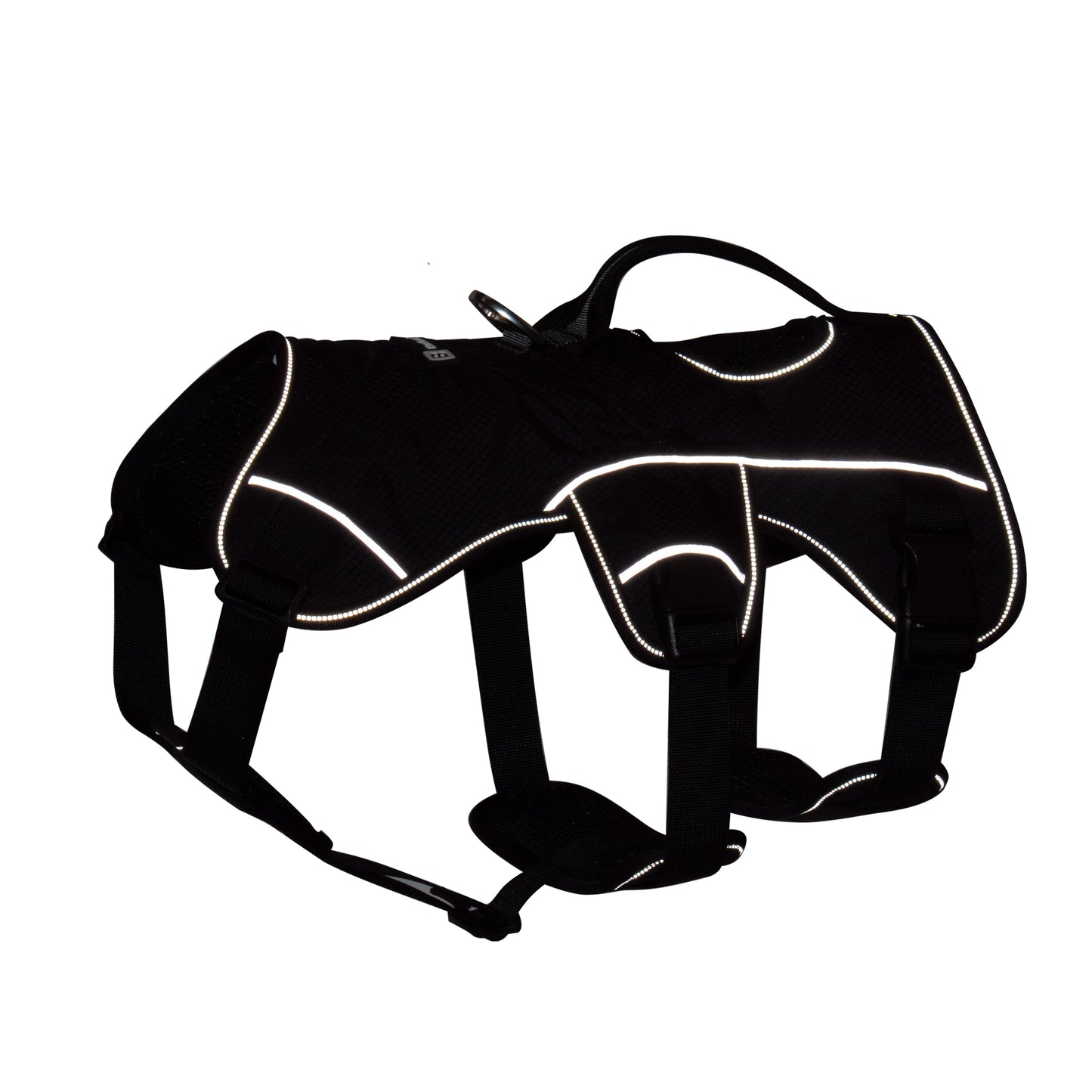 Safe & Soft safety harness - padded, black