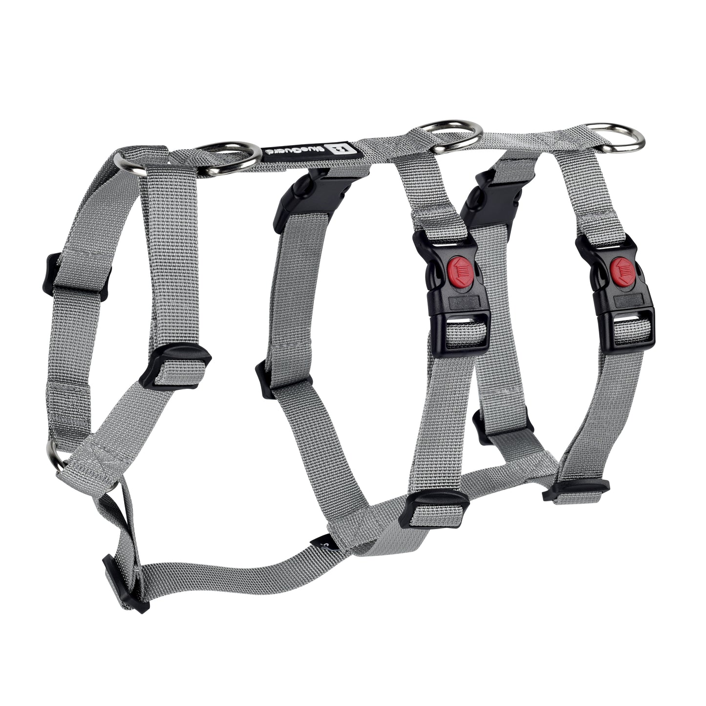 Safe & Easy safety harness - blue, grey, red, black, green