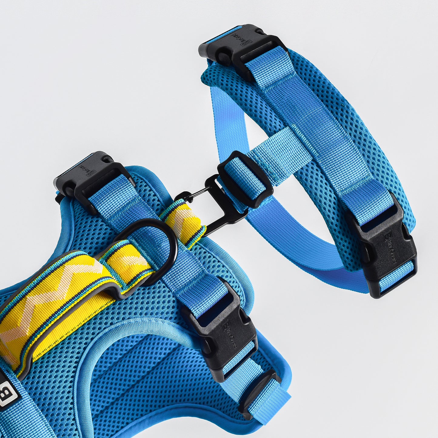 Adventure 2-in-1 safety harness - padded, blue