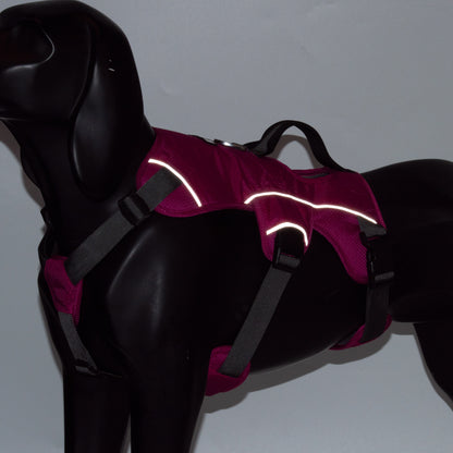 Safe &amp; Soft safety harness - padded, pink