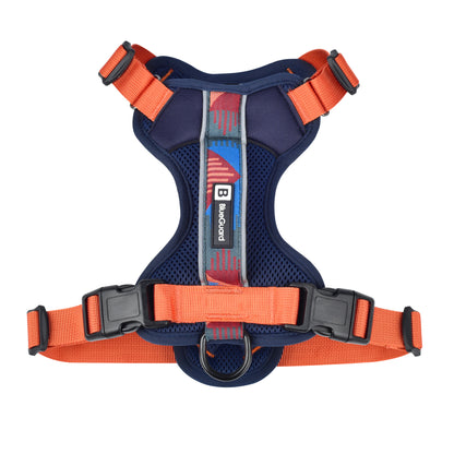 Explorer chest harness - padded, blue