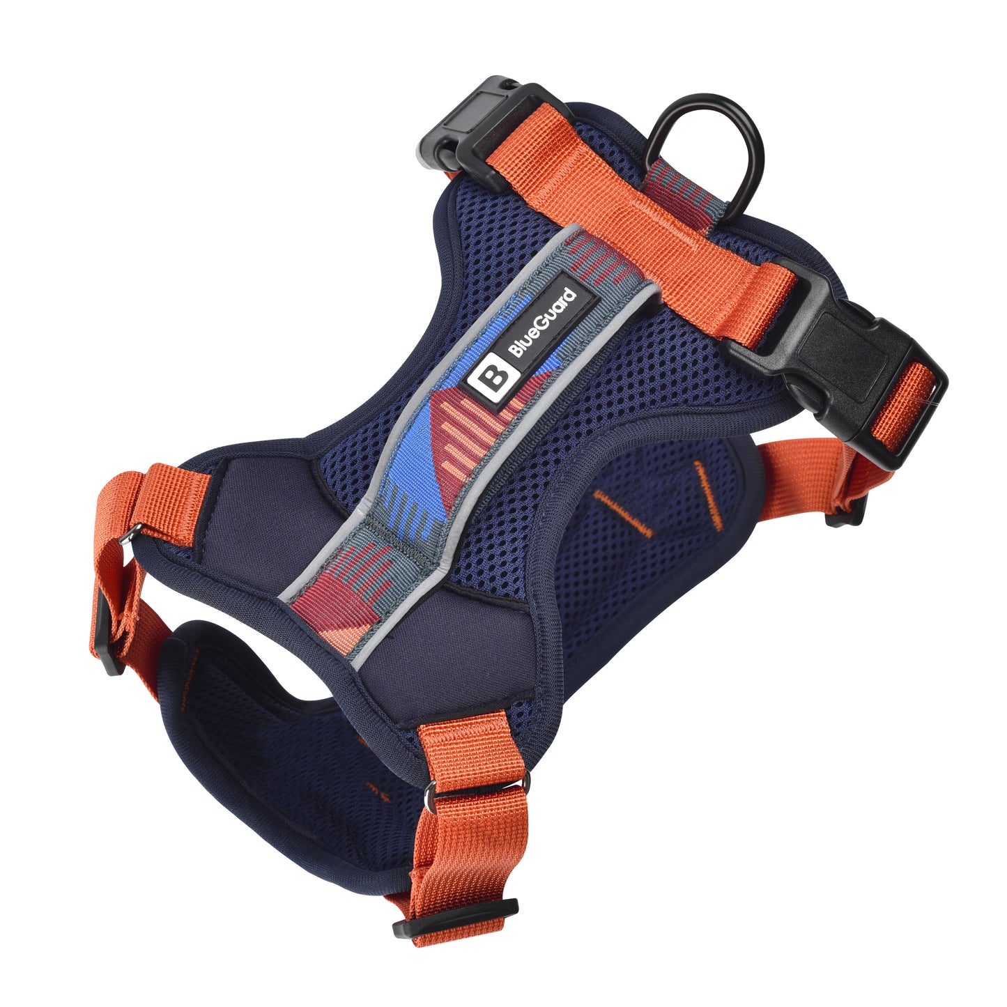 Explorer chest harness - padded, blue