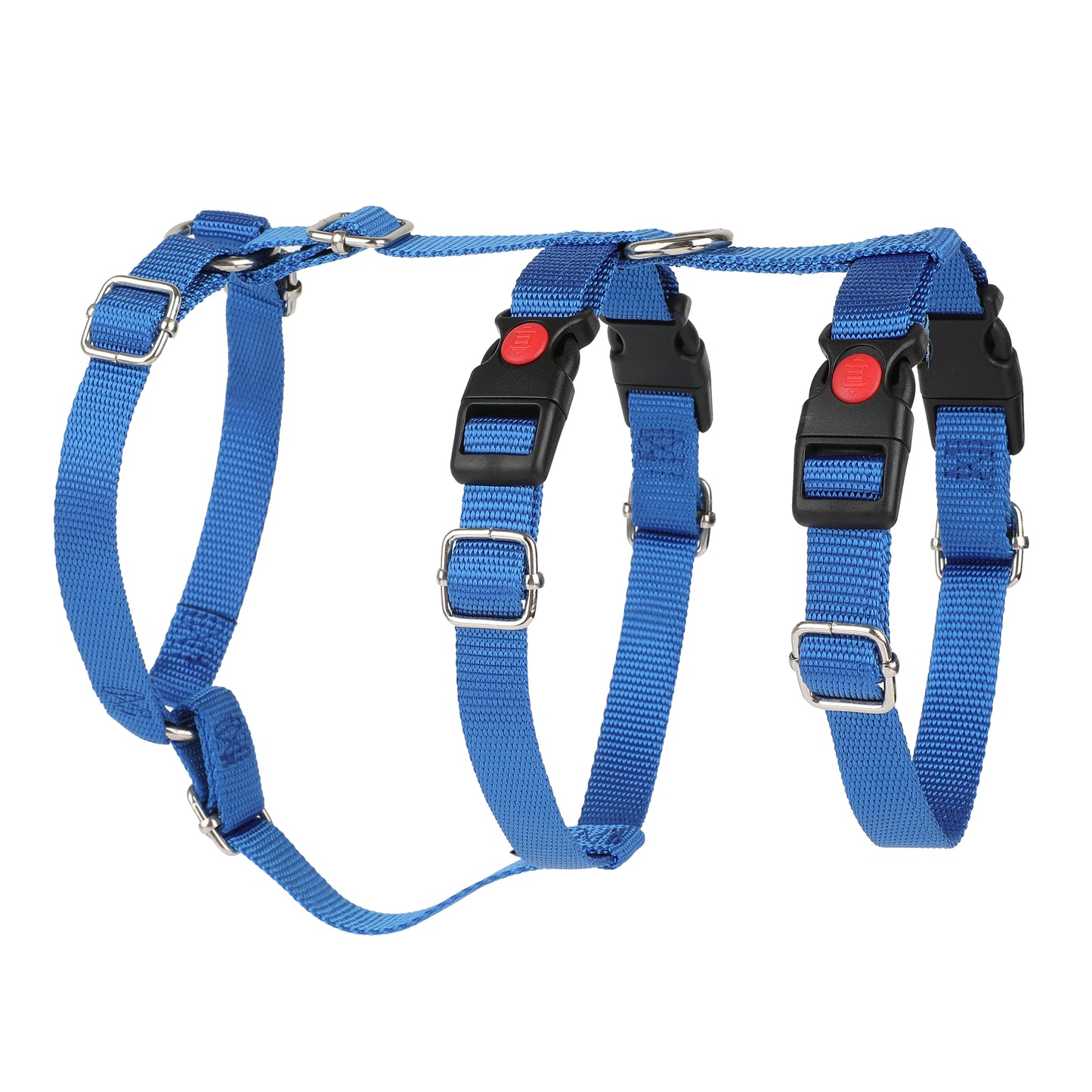 Hunde-Sicherheitsgeschirr blau für kleine Hunde