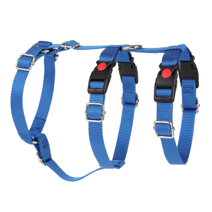 Hunde-Sicherheitsgeschirr blau für kleine Hunde